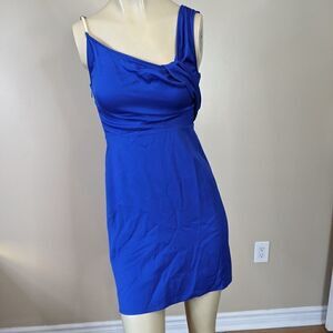 𝅺🆕 & Other stories royal blue nautical midi length dress